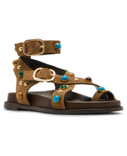 Linear Sandal TAUPE SUEDE