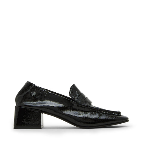 Estee Pump BLK CRINKLE PATENT