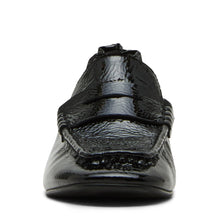 Estee Pump BLK CRINKLE PATENT