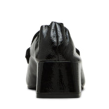 Estee Pump BLK CRINKLE PATENT