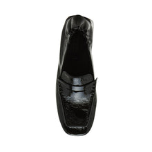 Estee Pump BLK CRINKLE PATENT