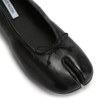 Carin Flat Shoe BLACK LEATHER