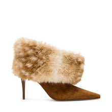 Enella-FUR Bootie TAN/MULTI