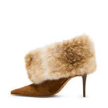 Enella-FUR Bootie TAN/MULTI
