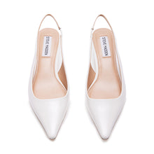 Kari Pump WHITE PATENT