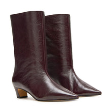 Lytton Bootie RED CRINKLE