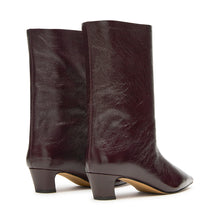 Lytton Bootie RED CRINKLE