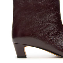 Lytton Bootie RED CRINKLE