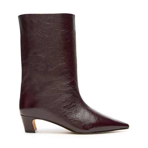 Lytton Bootie RED CRINKLE