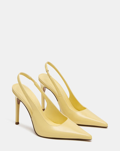 Reyes Pump YLW LEA