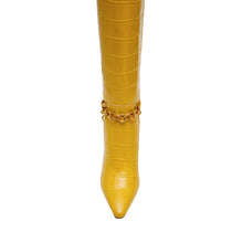 Skorcher Boot YLW CROCO