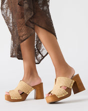Sunkissed Mule RAFFIA