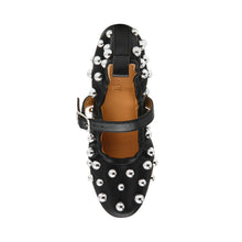 Sunrays Flat Shoe BLACK LEATHER